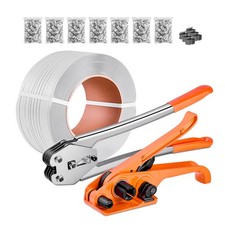 VEVOR Banding Strapping Kit 3200ft PP Band 1000 Metal Seals 50 Corner Protectors