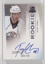 2009-10 Upper Deck The Cup Auto Rookie 68/199 Taylor Chorney #91 Auto 6v3