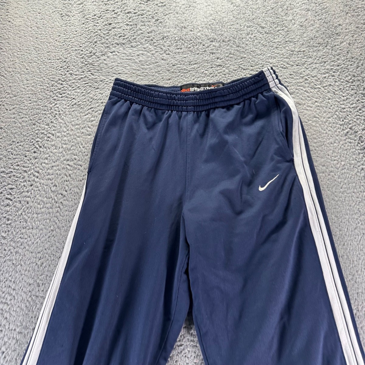nike throwback men's woven tracksuit basketball pants