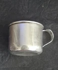 Vintage Lunt Sterling Silver Baby Cup - Pattern 551 - Floral Handle -...
