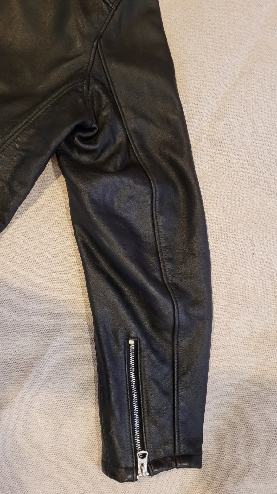 Schott NYC Classic Racer Leather Motorcycle Jacket 654VN