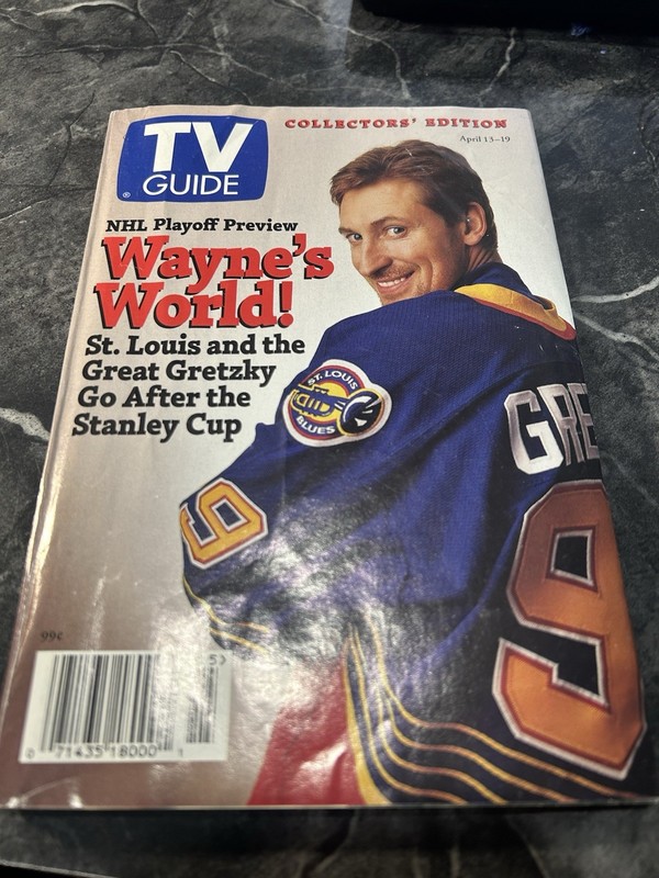 TV Guide April 13-19, 1996 - Wayne Gretzky