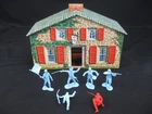 Vintage Marx Sons of Liberty Tin Building Near Mint w/ 6 Figures