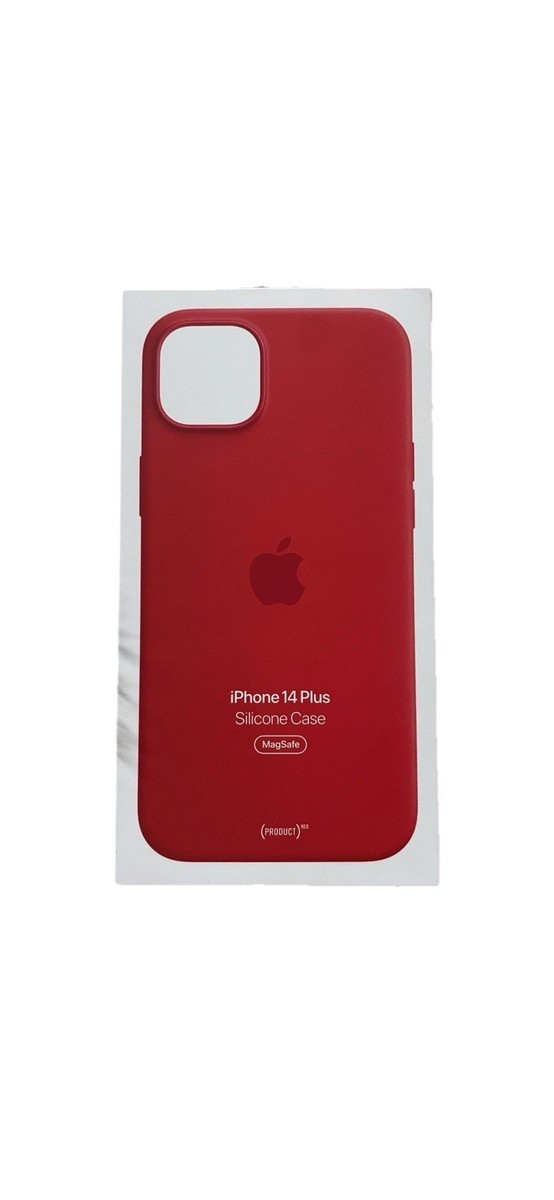 Apple Silicone Case with MagSafe for iPhone 14 Plus - (PRODUCT)RED