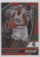 2020-21 Panini Prizm Draft Picks Red Prizm 47/299 Cassius Winston #69 04tz
