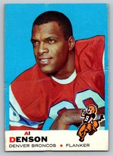 1969 Topps Al Denson #110 - Denver Broncos