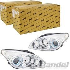 2x TYC H7/H1 SCHEINWERFER LINKS+RECHTS CHROM für HYUNDAI I30 BIS BAUJAHR 03.2009