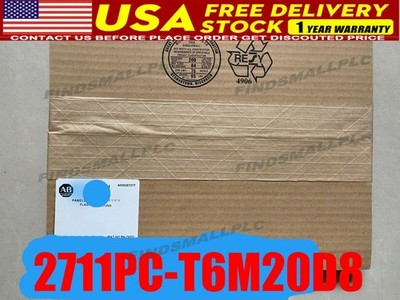 AB 2711PC-T6M20D8 Ser B FW 8.0 PanelView Plus 600 Spot Goods! Fast Shipping