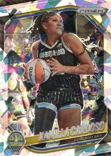 Kamilla Cadoso, Chicago Sky, 2025/26 WNBA Panini Prizm "Cracked Ice Prizm" #89