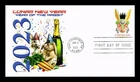 US COVER LUNAR NEW YEAR OF THE RABBIT FIRST DAY ISSUE PANDA CACHET