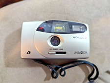 Minolta Vectis 100 BF Silver APS Compact Point  Shoot Camera