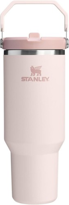 #ad Stanley Iceflow Flip Straw Tumbler 40 fl oz Stainless steel InsulatedRose Quar $26.50