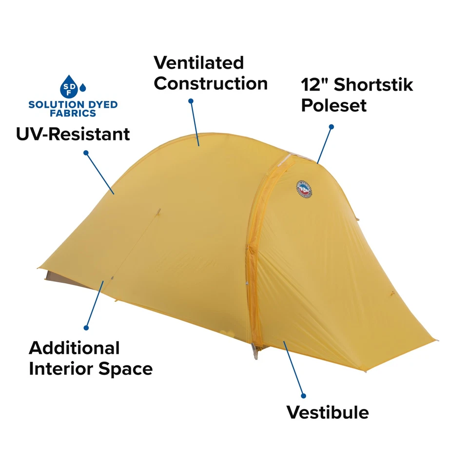 Fly Creek HV UL Bikepack - Bikepack Solution tienda de embalaje de tinte, 1 persona (grita... Foto 3 de 4