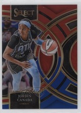 2024 Panini Select WNBA Premier Level Red & Blue Prizm 65/399 Jordin Canada 1js1
