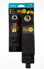 Wrap It 1041234BX Heavy-duty Storage Straps - Assorted 7" , 10", 13", and 17"  