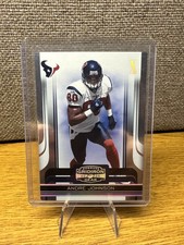 2006 Donruss Playoff Andre Johnson Gridiron Gear Silver X’s /250 Texans #42