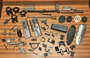 BIG Miscellaneous Vintage Gun Parts Lot 1