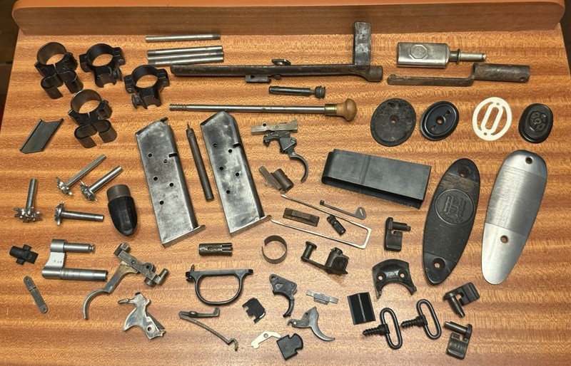 BIG Miscellaneous Vintage Gun Parts Lot 1