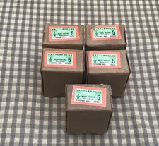 NETTLEFOLDS VINTAGE SLOTTED STEEL C'SUNK WOOD SCREWS NO 5    .1/2.  Inch  NEW. 