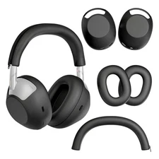 For Sony WH-1000XM6 Silicone Headphone Case 3-in-1 Protective Cover Skin