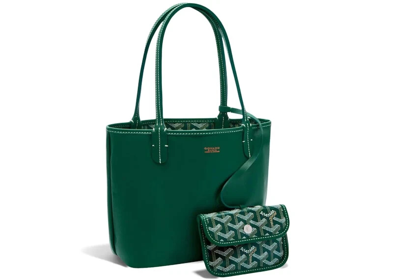 Goyard Anjou Mini Tote in Green | Brand New | Fast Shipping