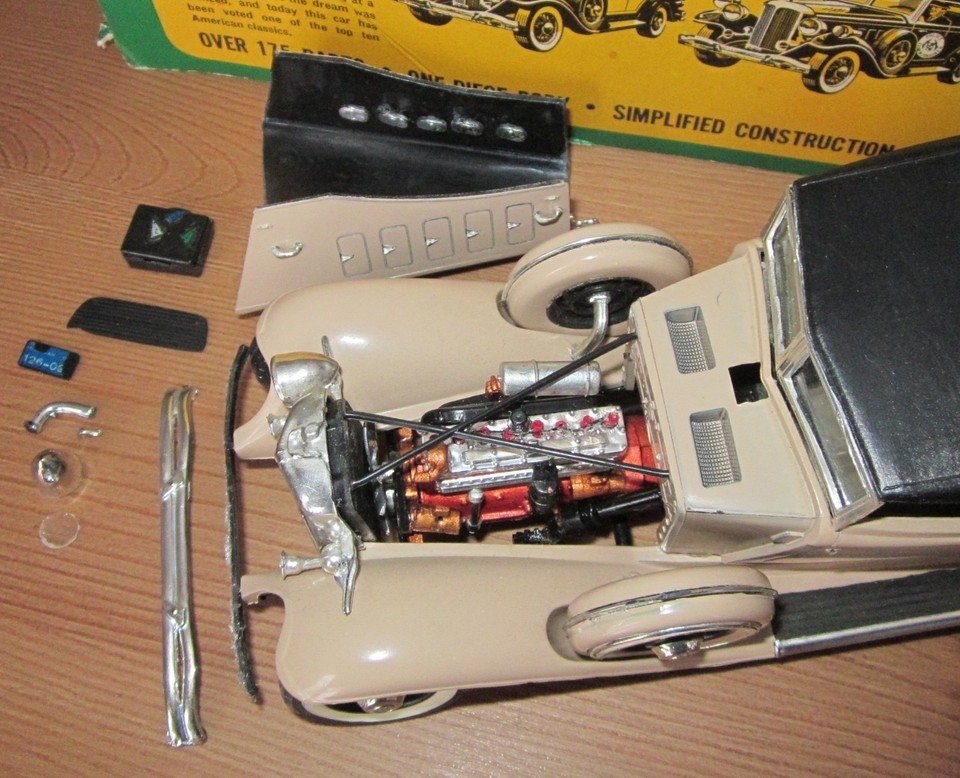 MPC Gangbusters 1932 Chrysler Imperial Le Baron Kit #201 Nice Built
