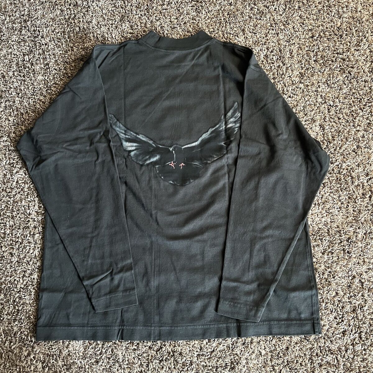 NWT Yeezy Gap Balenciaga Small Long Sleeve Black Dove NWT Yeezy Gap Balenciaga Small Long Sleeve Black Dove