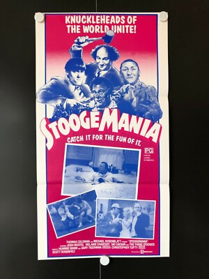 Stooge Mania (1986) - Original/Vintage Movie Poster - 14" x 26" NM | eBay