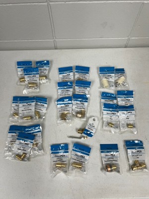Apollo PEX 3/4'' Elbow, Ball Valve, Plug, Tee, ETC (LOT) NEW