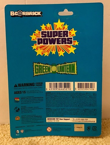 DC Super Powers Green Lantern Bearbrick - Previews San Diego Comic-Con 2014 Excl - Picture 3 of 5