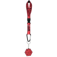 Dungeons and Dragons D 20 Dice Wrist Strap Lanyard for Keys  Hand and Wrist