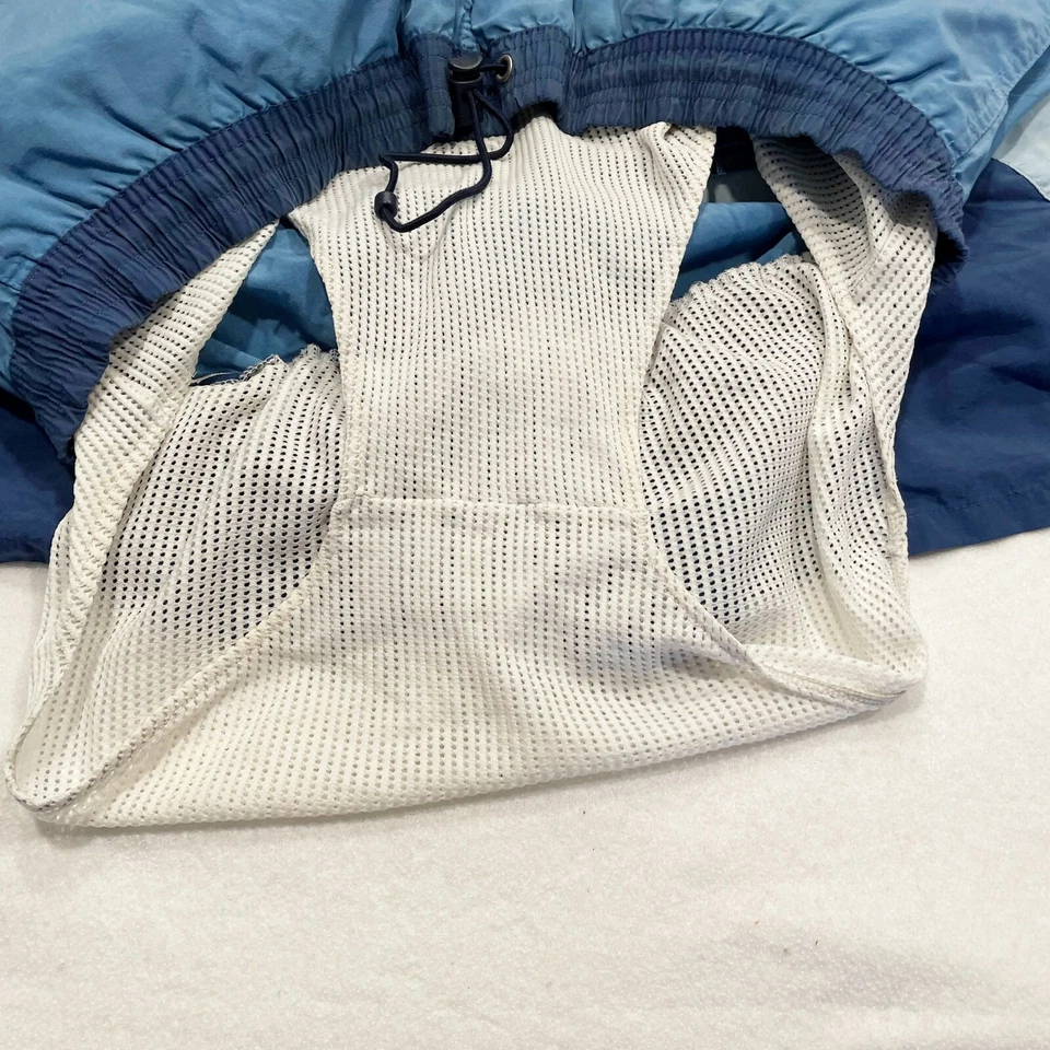 Baús de natação GANT EUA tamanho M masculino colorblock azul EUA-12 navegador forro de malha - Imagem 3 de 4