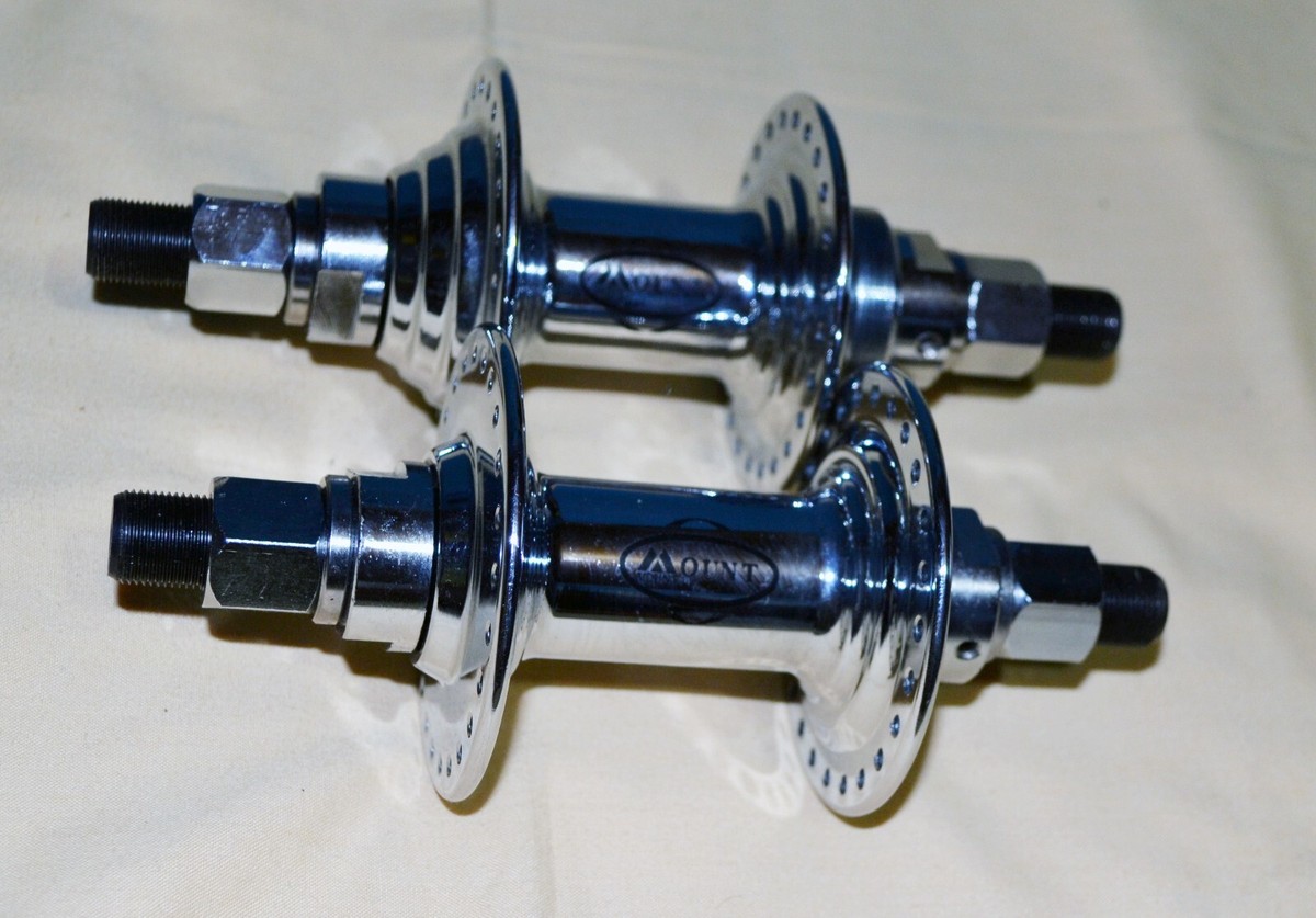 MOUNT BMX HUBS SET REAR FRONT 48 Holes Silver | eBay