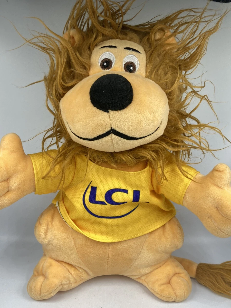 Peluche Mascotte LCL Lion - Tour De France 2018 - Cyclisme - Fabriqué En France