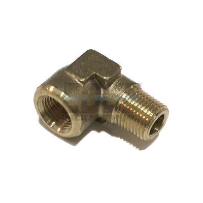 BRASS STREET Elbow Fitting 90 Degree 1/8''  NPT FORGED Pipe Thread Tubing