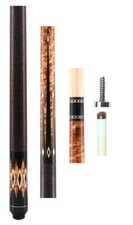 New McDermott Lucky L33 or L 33 - Brown Burl Wood Pool Cue - 13.00mm