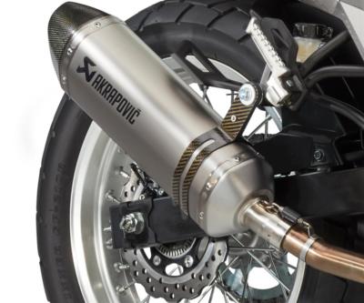 AKRAPOVIC Slip-On Line Titanium Exhaust For Kawasaki Versys-X 300 From 2017