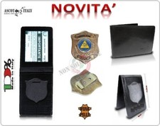 Portadocumenti + con Placca Operativa Protezione Civile Nazionale Ascot Italy No