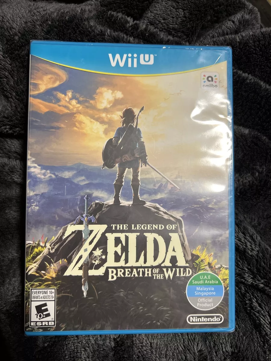 Nintendo Wii U The Legend Of Zelda Breath Of The Wild New Sealed