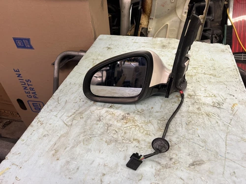 2012-2017 buick verano LH drivers white diamond 800J power side view mirror OEM