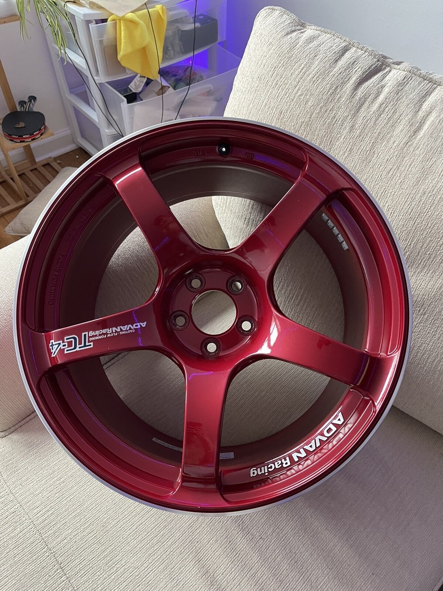 Advan TC4 Candy Red 18x9.5 +45 (5x100) | eBay