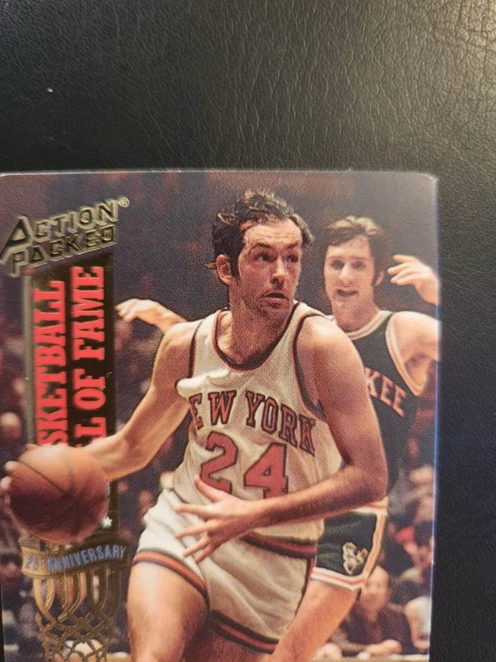 bill bradley 1993 ACTION PACKED #7 KNICKS HOF - Image 2 of 3