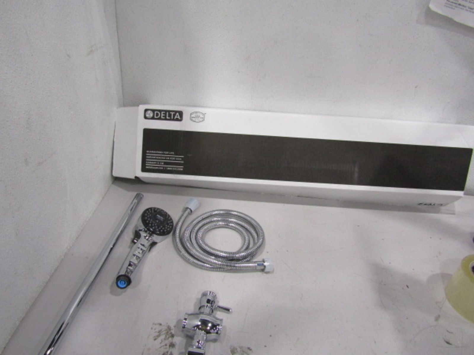 Delta Faucet 57011 2-Spray Slide Bar Hand Held Shower, with 