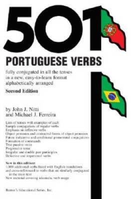 501 Portuguese Verbs (Barron's 501 Portuguese Verbs) - Paperback - VERY GOOD