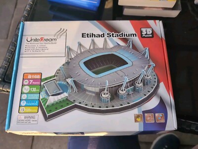 Football Club 3D Stadion Modell Puzzle-Etihad Stadium