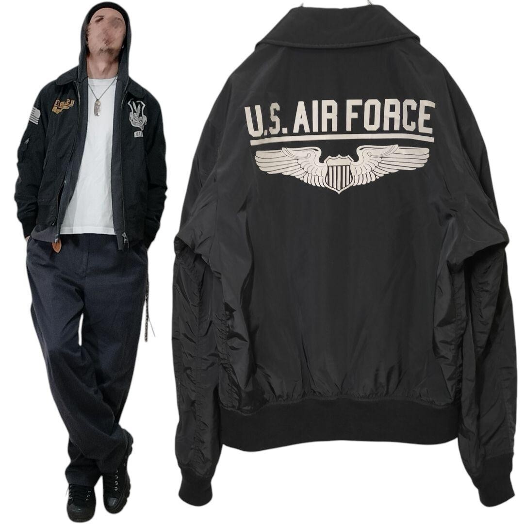 AVIREX CWU-45P flight jacket MA-1 ミリタリー