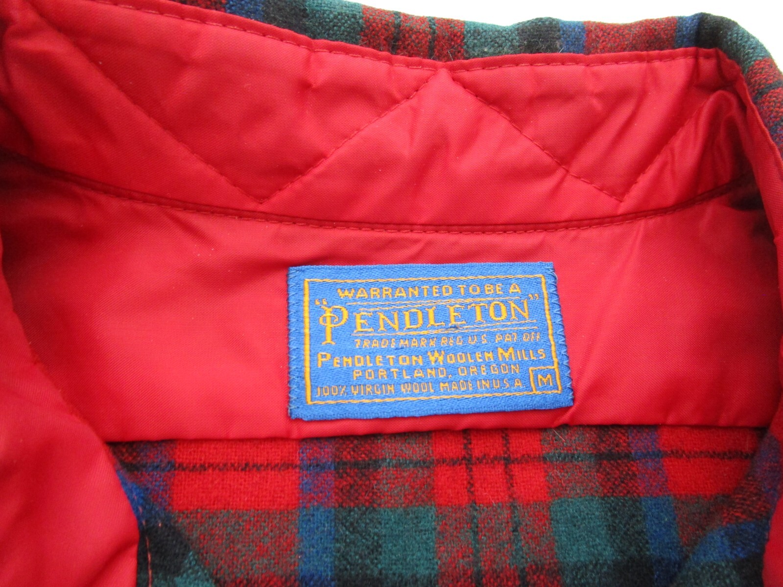 Mens Medium Pendleton Authentic Macduff Tartan bu… - image 8