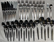 Pfeiffer Lugano Mangasil Germany Stainless Knife Fork Teaspoon or Spoon - Choice