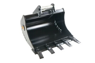 MS01 Tieflöffel Baggerschaufel Baggerlöffel Minibagger 60 cm 600 mm Hardox