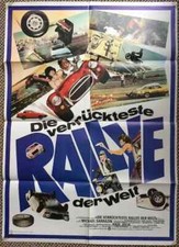 THE GUMBALL RALLY ORIGINAL GERMAN FILM POSTER CULT